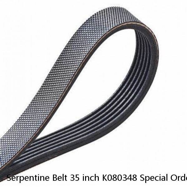 Serpentine Belt 35 inch K080348 Special Order CVF Racing 8 Rib 35" #1 small image