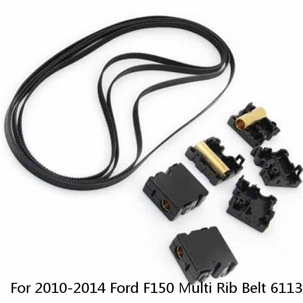 For 2010-2014 Ford F150 Multi Rib Belt 61137QH 2011 2012 2013 Serpentine Belt