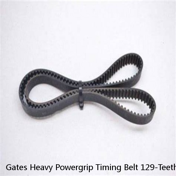 Gates Heavy Powergrip Timing Belt 129-Teeth 1/2" Pitch 1" W 64.50" 645H100  #1 image