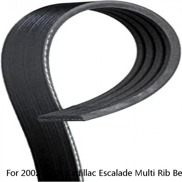 For 2002-2008 Cadillac Escalade Multi Rib Belt Compressor 81978JQ 2003 2004 2005 #1 image